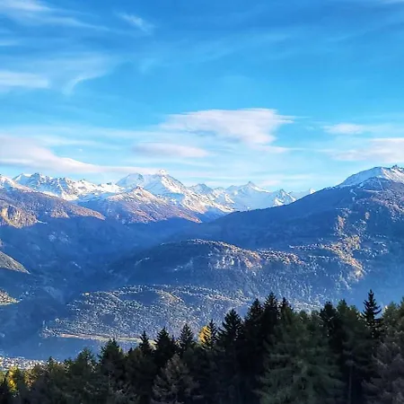 Appartement L'avantgardiste, Spacious 6 Bedrooms Duplex, Panoramic View Crans-Montana