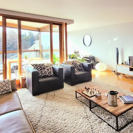 公寓 L'avantgardiste, Spacious 6 Bedrooms Duplex, Panoramic View *