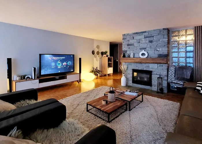 L'avantgardiste, Spacious 6 Bedrooms Duplex, Panoramic View Apartament Crans-Montana